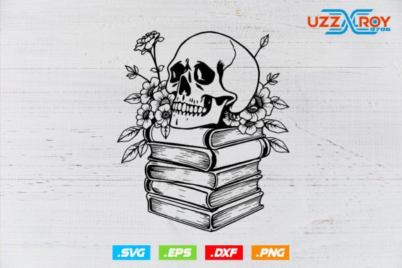 Halloween Book Lover SVG
