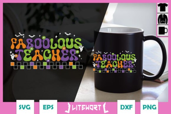 Halloween Faboolous Teacher SVG: A Versatile Craft and Graphic Design Asset