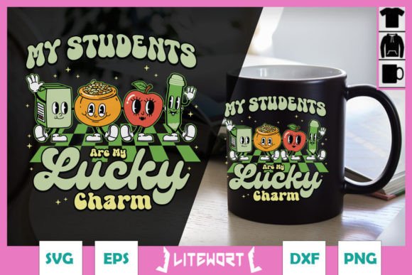 My Students Are Lucky Charm Teacher SVG: A Versatile Graphic for Crafts and Local Branding