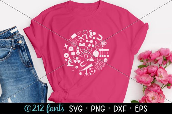 Physics Science Circle Graphics and Crafts