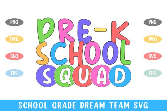 Pre K Squad School Kid: Graphics and Crafts for Real Publishing