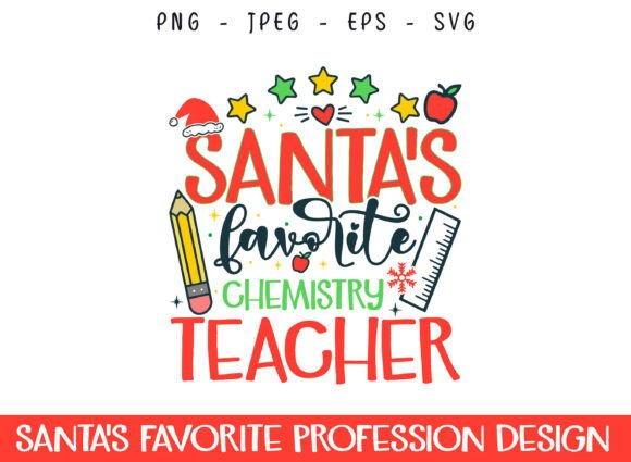 Santa’s Favorite Chemistry Teacher SVG: A Designer’s Practical Take
