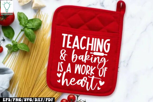 Teaching Baking is a Work of Heart SVG